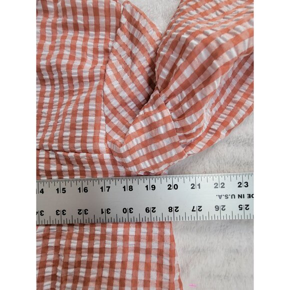 Gingham Checkered Blouse - Pink - Picture 5 of 9